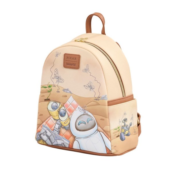 Zaino Loungefly Disney Pixar Wall-E & Eve Scena di Fantasticheria 26cm