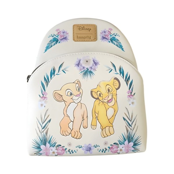 Zaino Loungefly Disney Il Re Leone Simba e Nala Floreale 26cm