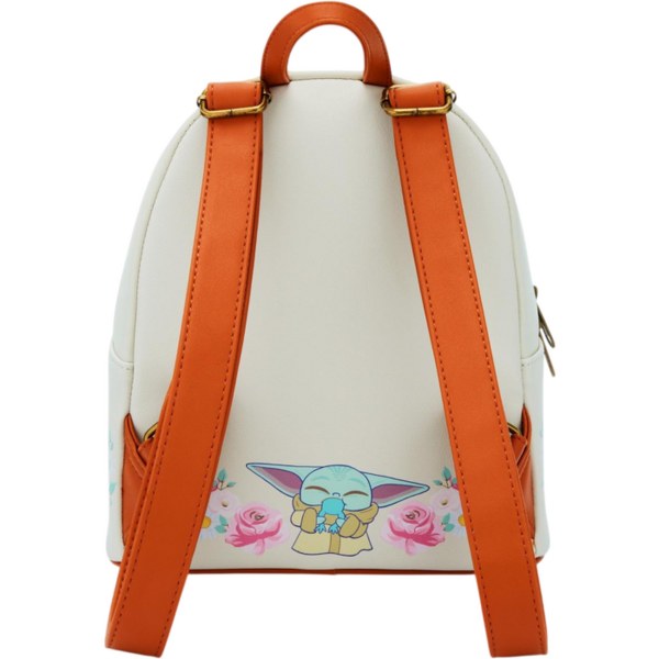 Zaino Grogu con Rane e Finiture Marrone - Loungefly Star Wars
