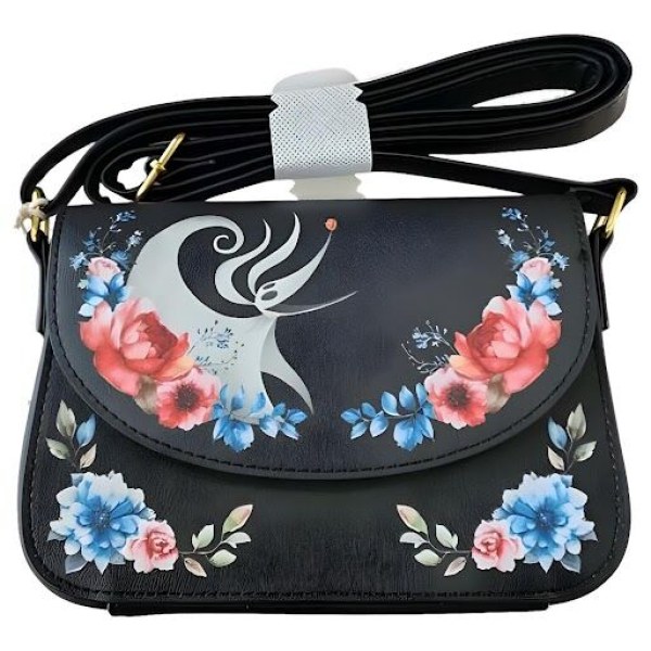 Borsa a tracolla Loungefly Disney The Nightmare Before Christmas Floral Scene