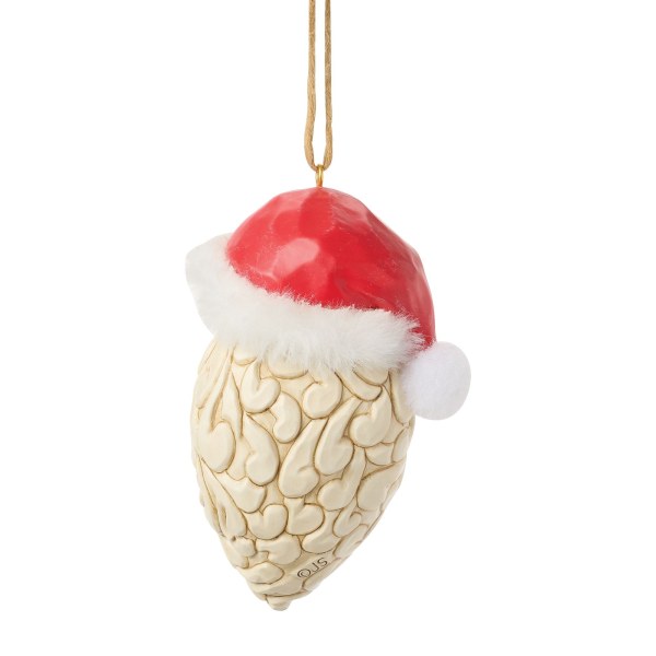 TESTA DI BABBO NATALE VINTAGE - JIM SHORE HEARTWOOD CREEK
