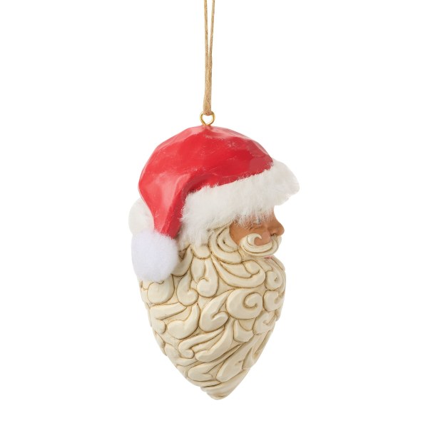 TESTA DI BABBO NATALE VINTAGE - JIM SHORE HEARTWOOD CREEK