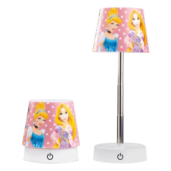 PRINCIPESSE DISNEY - Lampada da Scrivania LED Ricaricabile - 11cm