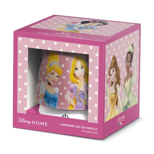 PRINCIPESSE DISNEY - Lampada da Scrivania LED Ricaricabile - 11cm
