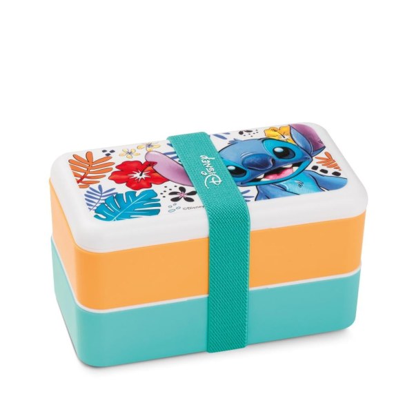 STITCH - Scatole pranzo 18x10cm - Bianco