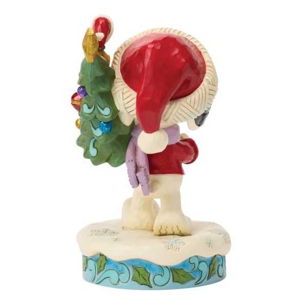 SNOOPY E WOODSTOCK CON ALBERO