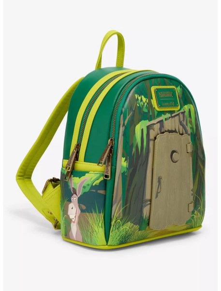 SHREK - Shrek & Donkey Swamp Door - Zaino LoungeFly Exclusive