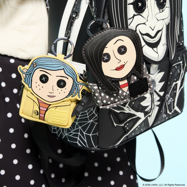 Portachiavi Mini Zaino Mistero - Loungefly Coraline