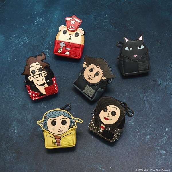 Portachiavi Mini Zaino Mistero - Loungefly Coraline