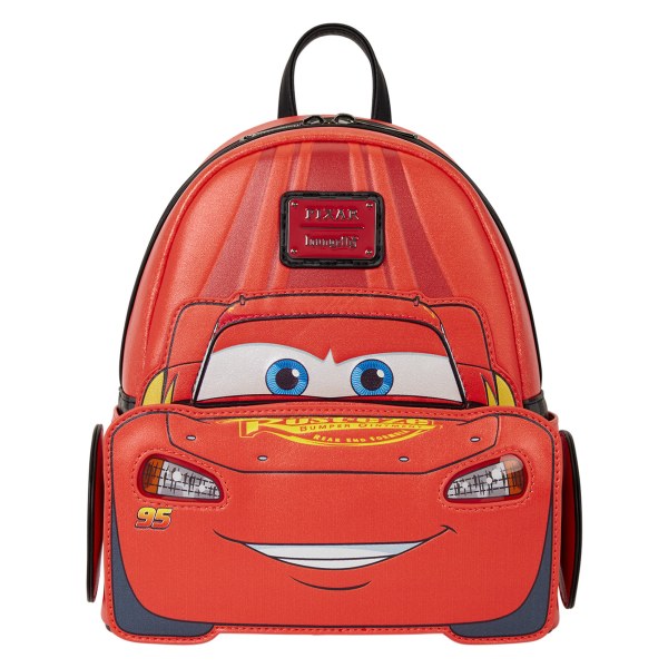 Mini Zaino Metallizzato Luminoso Lightning McQueen - Disney Pixar Loungefly Cars 20° Anniversario