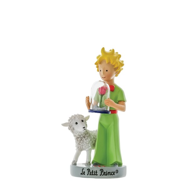 FIGURINA IL PICCOLO PRINCIPE 12 CM ROSA E PECORA