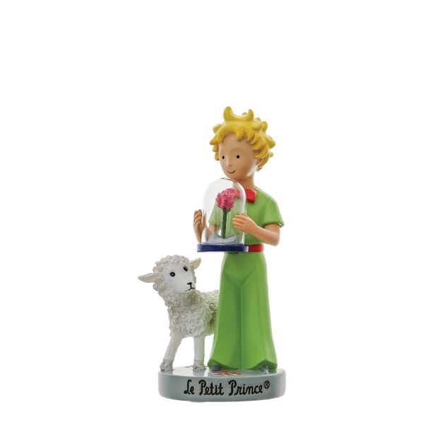 FIGURINA IL PICCOLO PRINCIPE 12 CM ROSA E PECORA