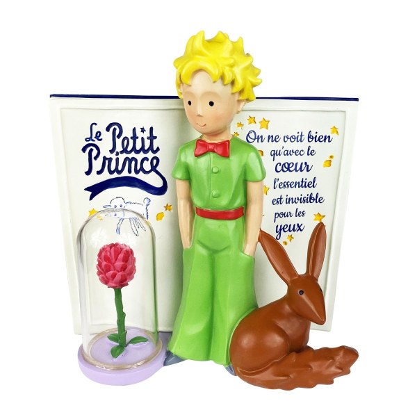 FIGURINA IL PICCOLO PRINCIPE 16 CM LIBRO