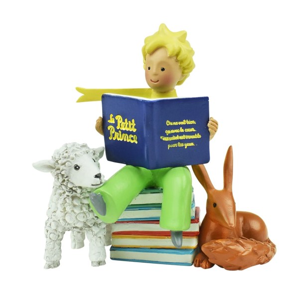 FIGURINA IL PICCOLO PRINCIPE LIBRO VOLPE PECORA (WINDOW BOX)