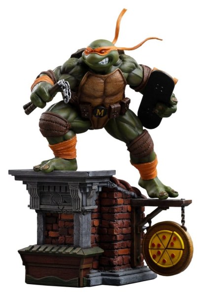 Tartarughe Ninja statuetta 1/10 Art Scale Michelangelo Unleashed 24 cm