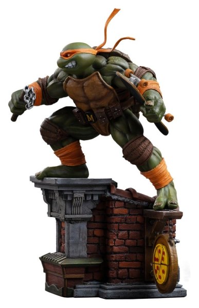 Tartarughe Ninja statuetta 1/10 Art Scale Michelangelo Unleashed 24 cm