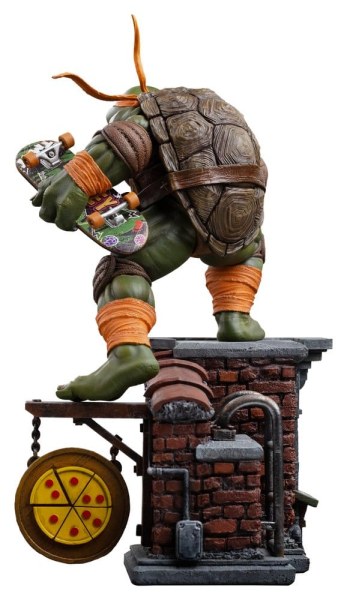 Tartarughe Ninja statuetta 1/10 Art Scale Michelangelo Unleashed 24 cm