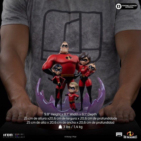 Les Indestructibles diorama 1/10 Art Scale The Incredibles 25 cm