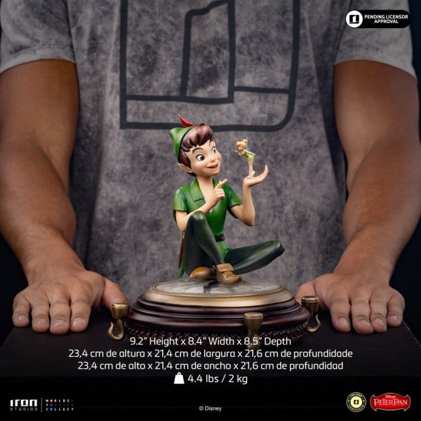 Peter Pan (1953) statuetta 1/10 Art Scale Peter Pan e Trilli 23 cm