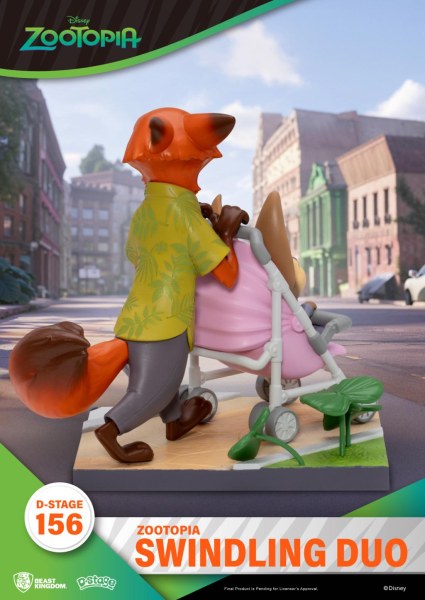 ZOOTOPIA 2 - Duo di Truffatori - Diorama D-Stage 12.2cm
