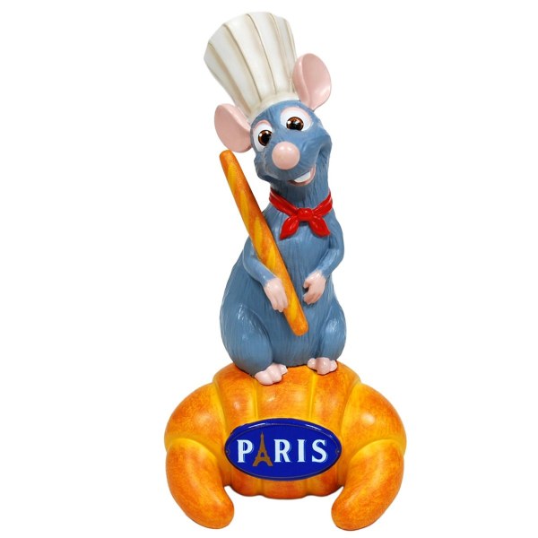 FIGURINA RESINA REMY SU CORNETTO - DISNEY RATATOUILLE