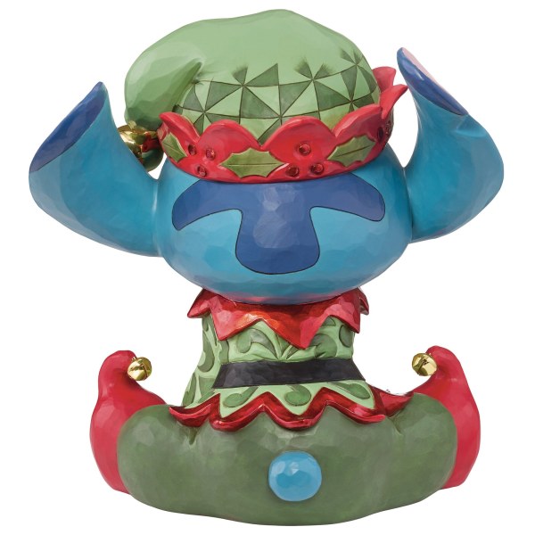 Figurina Stitch Elfo Natalizio Disney 37,3 cm di Jim Shore – Esclusiva Costco – Disney Traditions