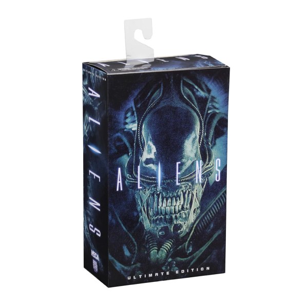 ALIEN - FIGURA D'AZIONE 7" - ULTIMATE ALIENS WARRIOR 1986 (BLU)