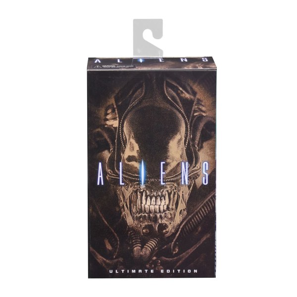 ALIEN - FIGURA D'AZIONE 7" - ULTIMATE ALIENS WARRIOR 1986 (MARRONE)