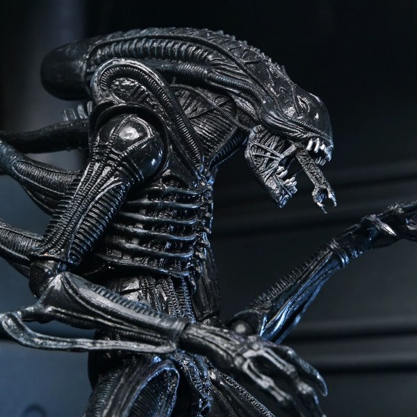 ALIENS - FIGURA D'AZIONE IN SCALA 7" - XENOMORFO GUERRIERO SUPREMO 40° ANNIVERSARIO (NERO)