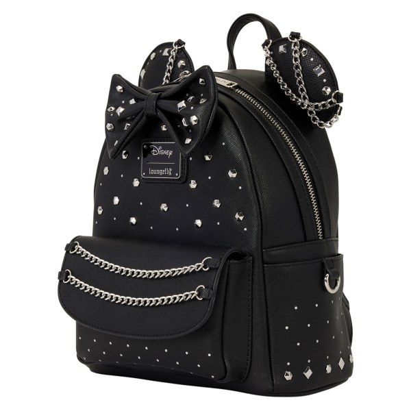 Mini zaino Minnie con borchie e catene - Disney Loungefly