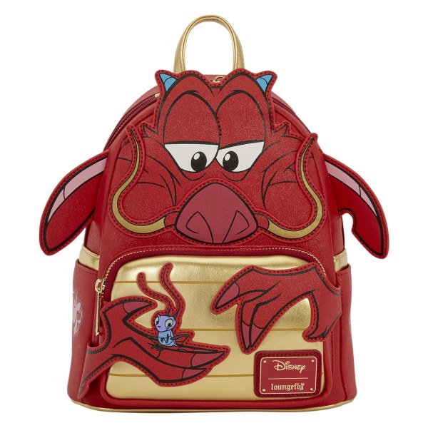 Mini Zaino Glitter Cosplay Mushu - Disney Loungefly Mulan