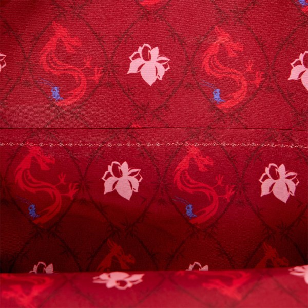 Mini Zaino Glitter Cosplay Mushu - Disney Loungefly Mulan
