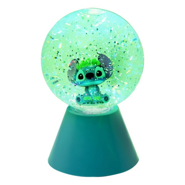 Lampada LED Stitch Palla Glitter 17 cm - Disney Lilo & Stitch