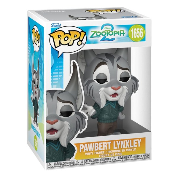 Funko POP! 1656 Pawbert Lynxley - Zootropolis 2