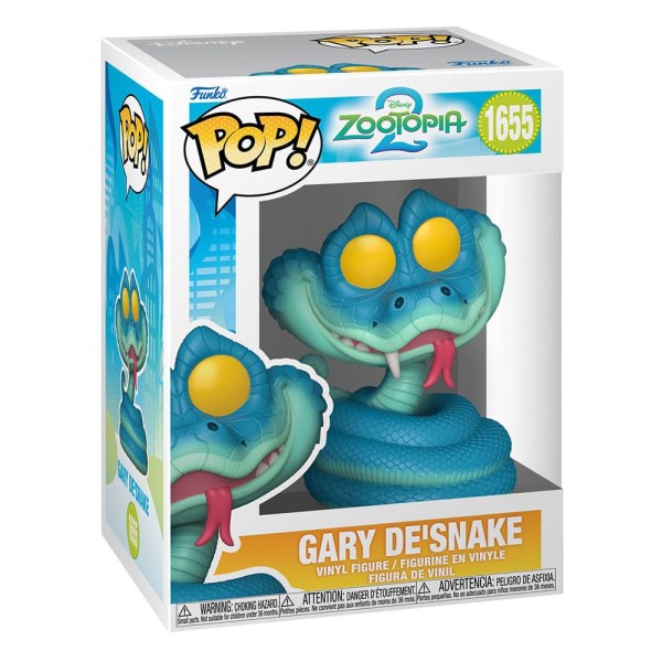 Funko POP! 1655 Gary De'Snake - Disney Zootropolis 2