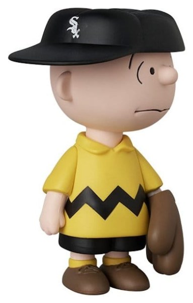 Figurina PVC UDF Chicago White Sox Charlie Brown 9 cm - MLB × Peanuts