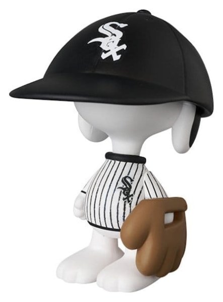 Figurina PVC UDF Snoopy Chicago White Sox 7 cm - MLB × Peanuts