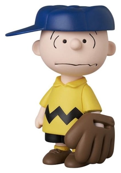 Figurina PVC UDF Los Angeles Dodgers Charlie Brown 9 cm - MLB × Peanuts