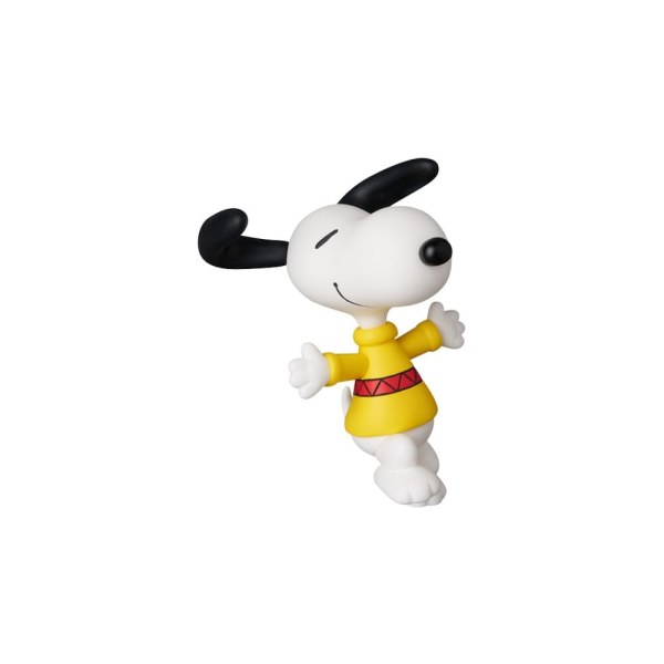 mini figurina Medicom UDF serie 18 Snoopy con maglione 8 cm - Peanuts