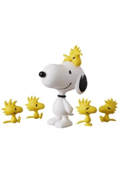 mini figurina Medicom UDF serie 19 La felicità è avere tutti i tuoi amici 8 cm - Peanuts