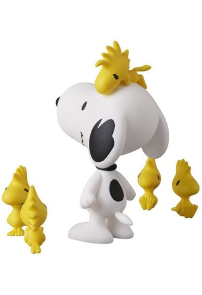 mini figurina Medicom UDF serie 19 La felicità è avere tutti i tuoi amici 8 cm - Peanuts