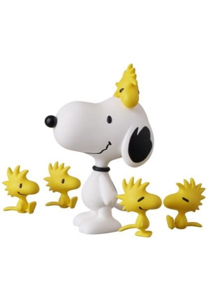 mini figurina Medicom UDF serie 19 La felicità è avere tutti i tuoi amici 8 cm - Peanuts