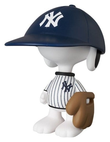 Figurina PVC UDF New York Yankees Snoopy 7 cm - MLB × Peanuts