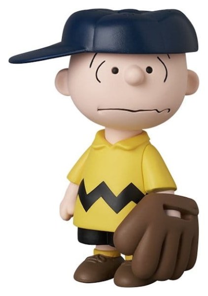 figurina PVC UDF New York Yankees Charlie Brown 9 cm - MLB × Peanuts