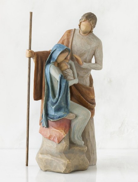 STATUETTA WILLOW TREE SANTA FAMIGLIA