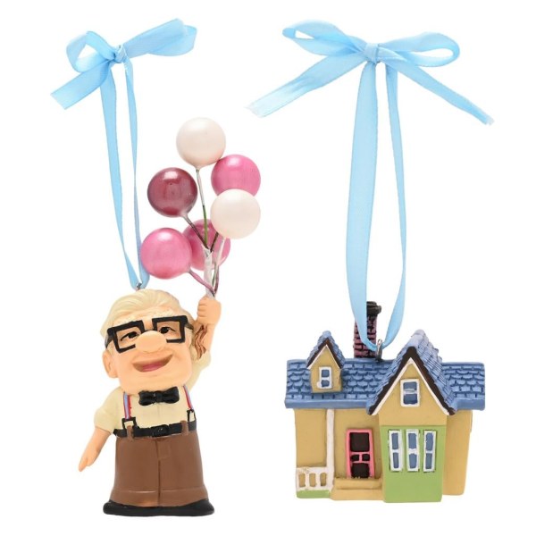 Set di 2 Decorazioni Carl e la Casa - Disney Pixar Up
