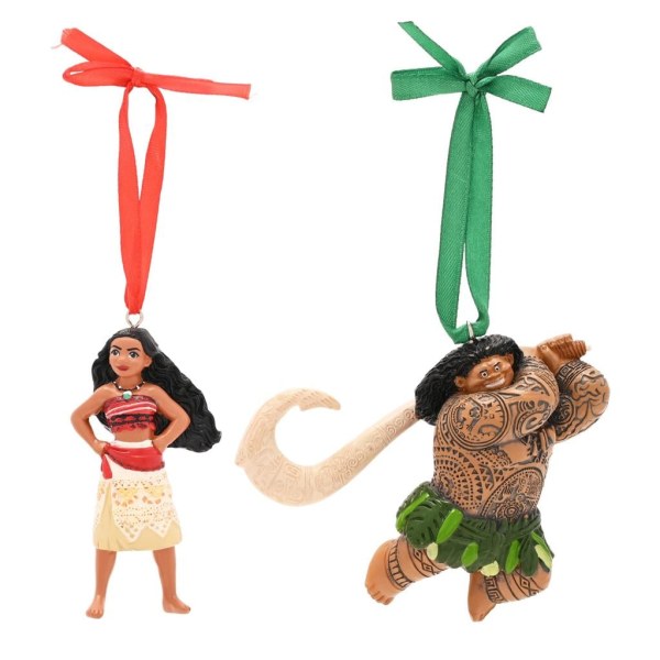 Set Vaiana e Maui di 2 Decorazioni - Disney