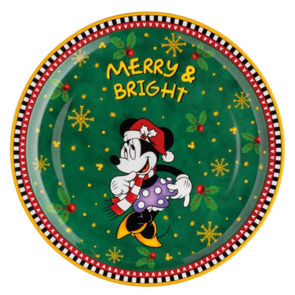 Piatto di servizio invernale magico D31cm Minni - Disney