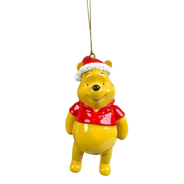 Disney - Sospensione 3D Winnie il Pooh con berretto natalizio