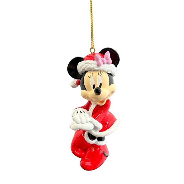 Disney - Sospensione 3D Minnie in abito natalizio